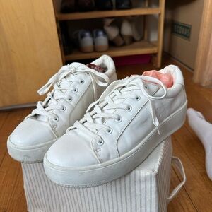 Steve Madden Classic White Sneakers